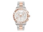 Ferragamo Men's Gancini Chronograph 42mm Two-Tone Rose Gold Watch (SFKZ00623)