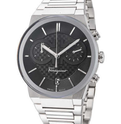 Ferragamo Men's Chronograph 42mm Stainless Steel Watch (SFME00321)