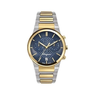 Ferragamo Men's 42mm Two-Tone Chronograph Watch (SFME00521)
