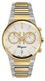 Ferragamo Men's 42mm Two-Tone Chronograph Watch (SFME00821)
