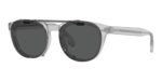 Oliver Peoples SHELDRAKE OV 5036 Silver Brushed/Grey Clip-On Only Eyeglasses