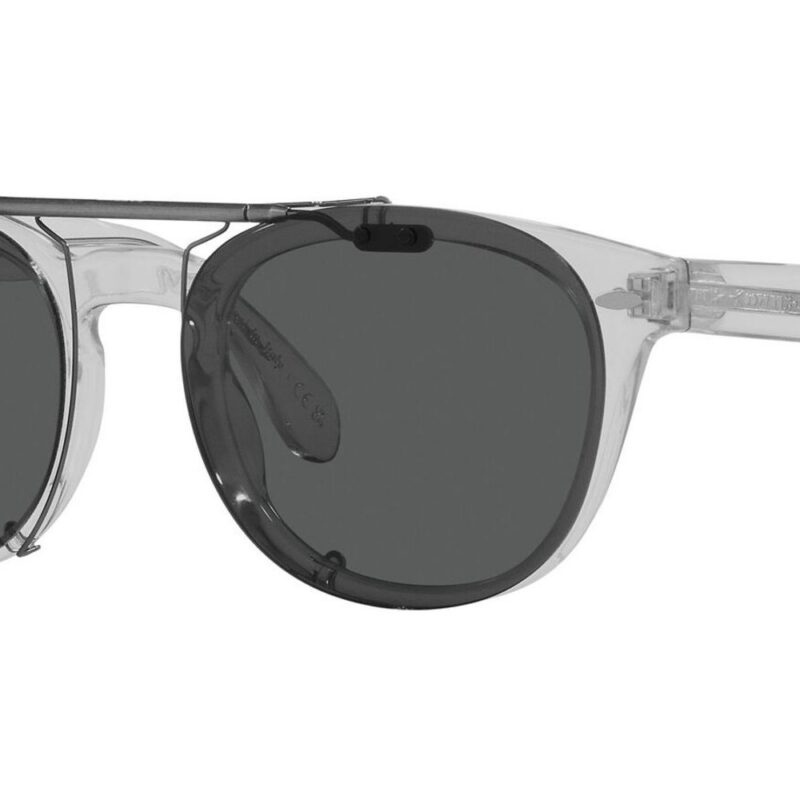 Oliver Peoples SHELDRAKE OV 5036 Silver Brushed/Grey Clip-On Only Eyeglasses Oliver Peoples SHELDRAKE OV 5036 Silver Brushed/Grey Clip-On Only Eyeglasses