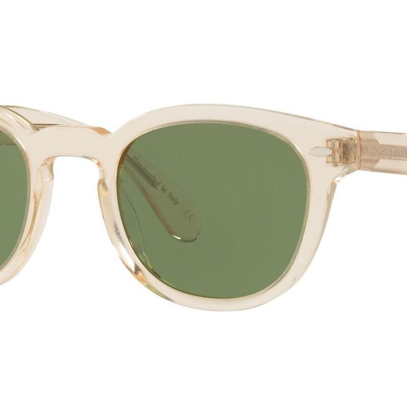 Oliver Peoples Men's SHELDRAKE SUN OV 5036S Buff/Green C Sunglasses