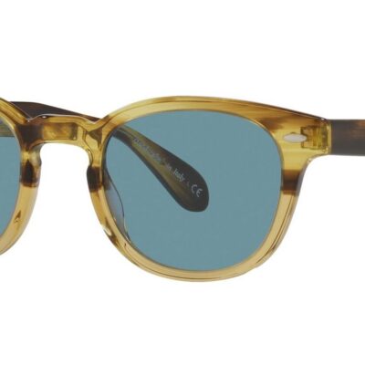 Oliver Peoples SHELDRAKE SUN OV 5036S Canarywood Gradient/Cobalto Sunglasses