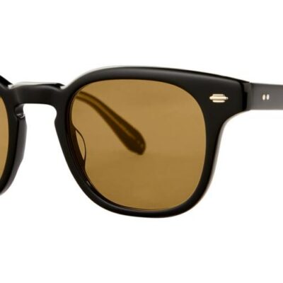 Garrett Leight Men's SHERWOOD SUN Black/Pure Maple Sunglasses
