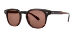Garrett Leight Men's SHERWOOD SUN Redwood Tortoise/Pure Rosewood Sunglasses