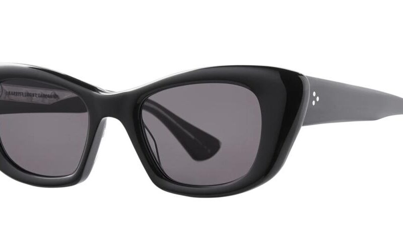 Garrett Leight Men's SIERRA SUN Black/Black Currant Sunglasses