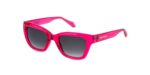 Just Cavalli Unisex SJC148 Shiny Transparent Fuchsia/Grey Sunglasses