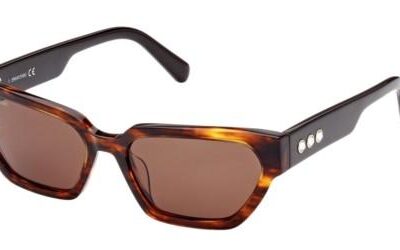 Swarovski Men's SK0348 Havana/Brown Sunglasses