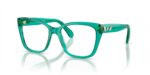 Swarovski Women's SK2008 Transparent Green Eyeglasses