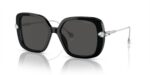 Swarovski Women's SK6011 Black/Grey Sunglasses