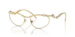 Swarovski Women's SK 1015 Gold Eyeglasses