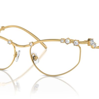 Swarovski Women's SK 1015 Gold Eyeglasses