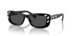 Swarovski Women's SK 6008 Black/Grey Sunglasses