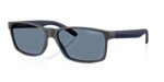 Arnette Men's SLICKSTER AN 4185 Matte Grey/ Blue Polarized Eyeglasses
