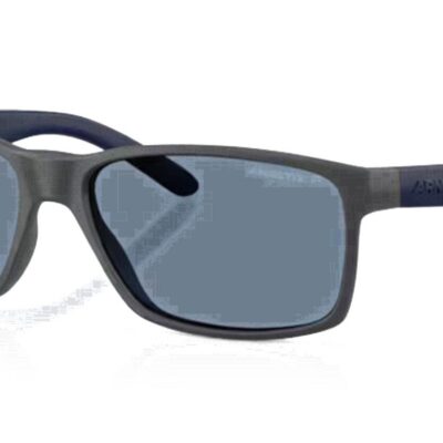 Arnette Men's SLICKSTER AN 4185 Matte Grey/ Blue Polarized Eyeglasses