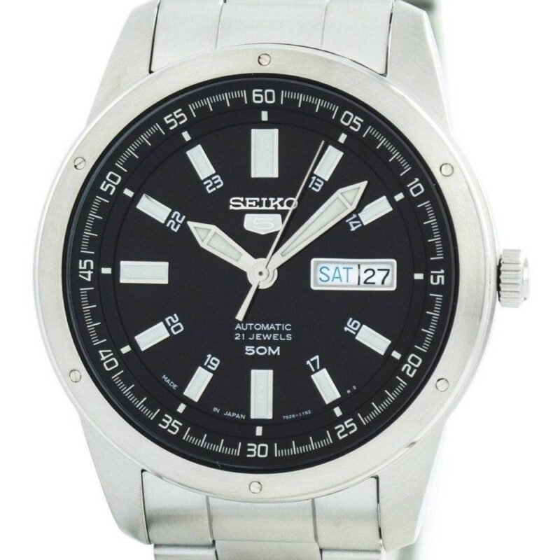 Seiko Men's 42mm Stainless Steel Watch (SNKN13J1) Seiko Men's 42mm Stainless Steel Watch (SNKN13J1)
