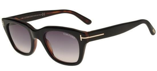 Tom Ford Unisex SNOWDON FT 0237 Black Havana/Grey Shaded Sunglasses Tom Ford Unisex SNOWDON FT 0237 Black Havana/Grey Shaded Sunglasses