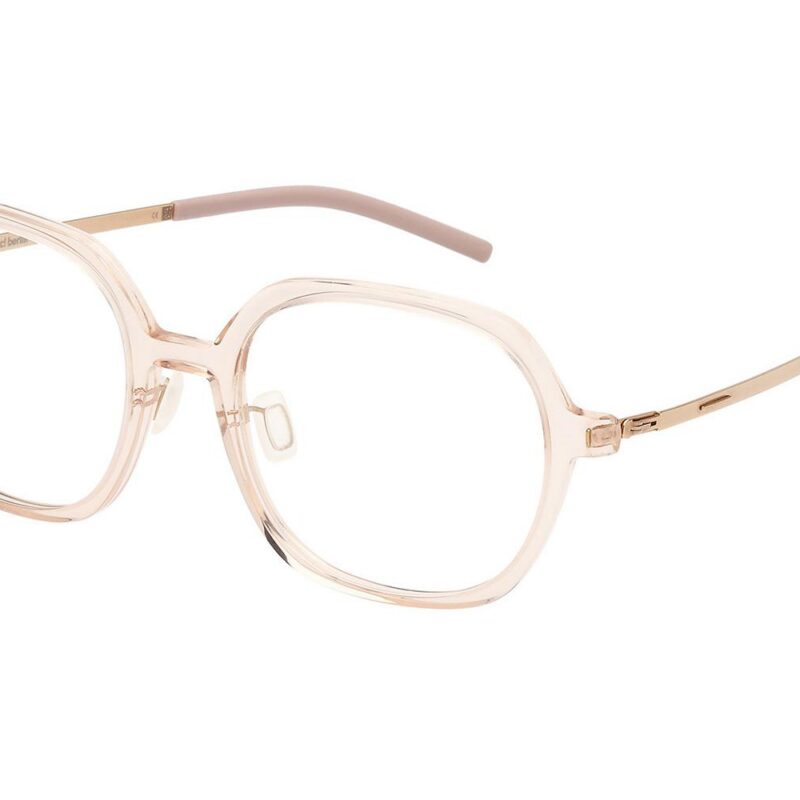 Ic!berlin Men's SORA IC5057-D Light Pink Eyeglasses