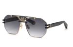 Philipp Plein Men's SPP077M Rose Gold - Black/Smoke Sunglasses