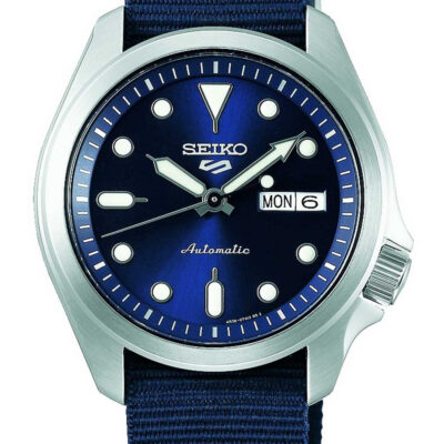 Seiko 5 Men's Stainless Steel Watch (SRPE63K1)