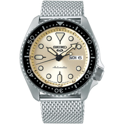 Seiko Men's Silver Stainless Steel Watch (SRPE75K1)