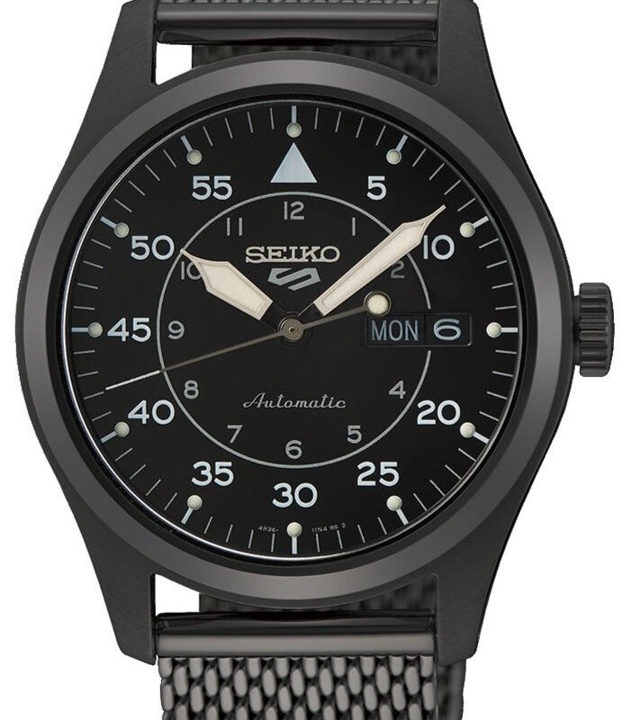 Seiko Men's Black Watch (SRPH25K1)