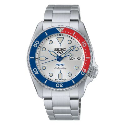 Seiko 5 Sports Men's Pepsi Watch (SRPL99K1)