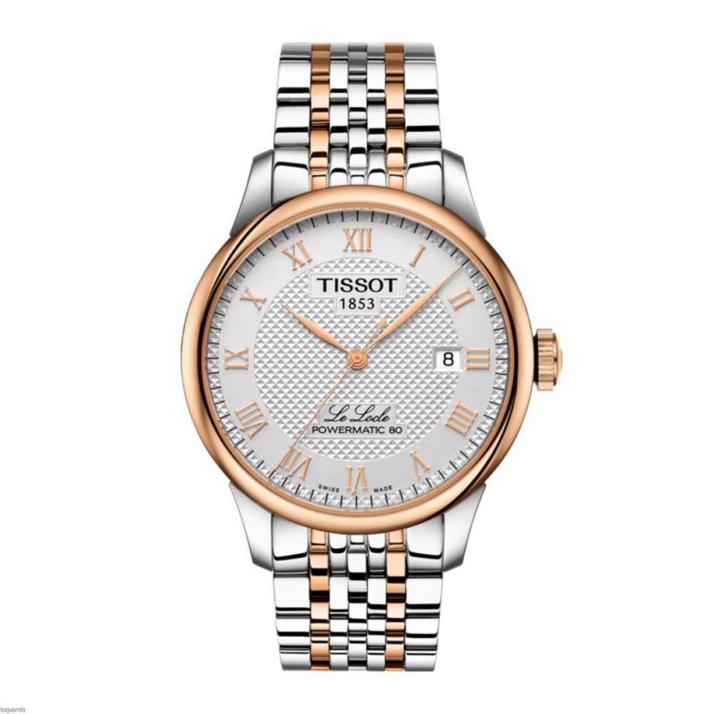 Tissot Le Locle Men's 39.3mm Two-Tone Watch (T006.407.22.033.00)