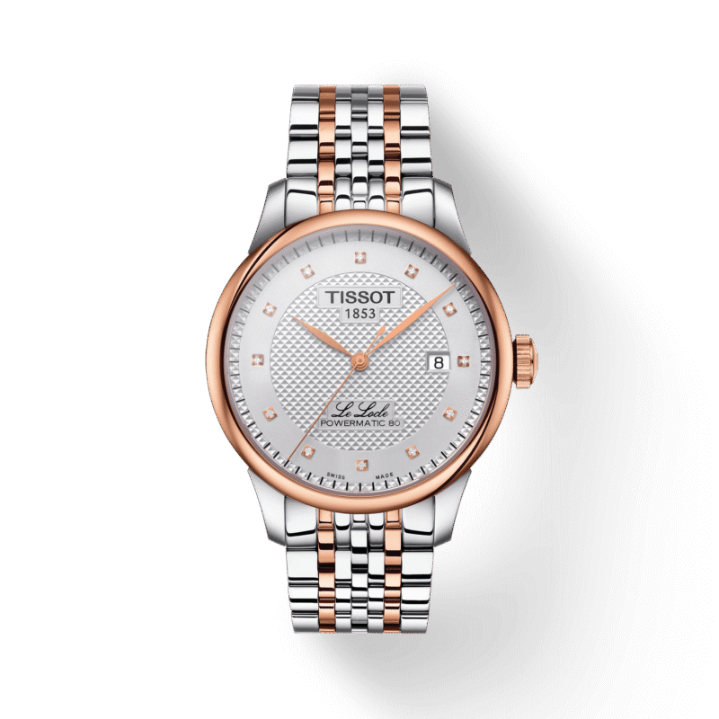 Tissot Le Locle Men's 39.3mm Rose Gold Watch (T006.407.22.036.01)