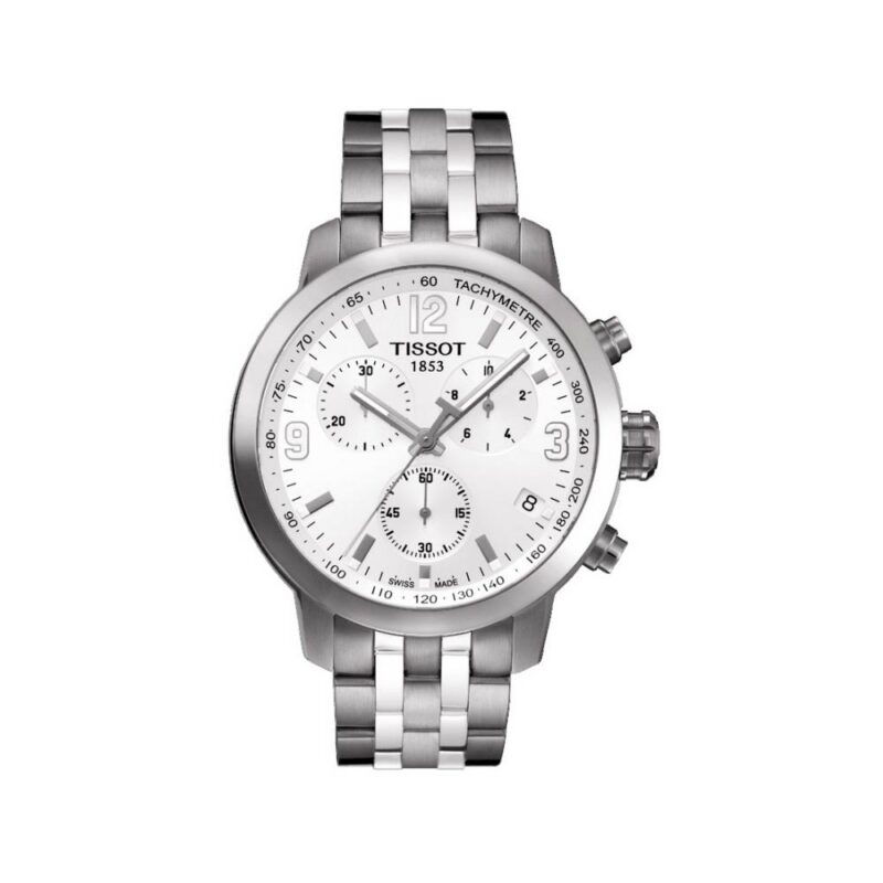 Tissot PRS 200 Chronograph Men's 42mm Steel Watch (T055.417.11.017.00)