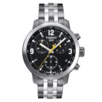 Tissot PRS 200 Chronograph Men's 42mm Black Yellow Accent Watch (T055.417.11.057.00)