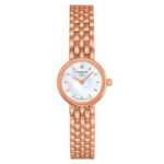 Tissot Women's 19.5mm Round Rose Gold Mother-of-Pearl Watch (T058.009.33.111.00)