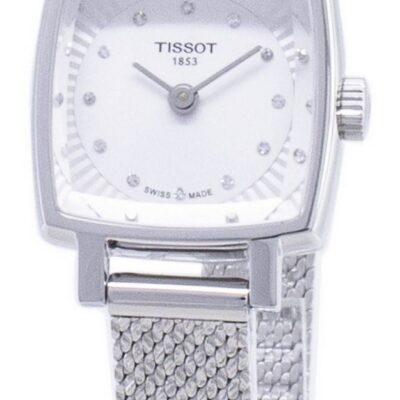 Tissot Women's 20mm Square Steel Diamond Watch (T058.109.11.036.00)