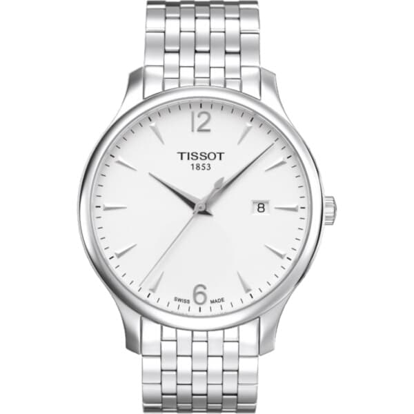 Tissot Tradition Men's 43mm Steel Watch (T063.610.11.037.00) Tissot Tradition Men's 43mm Steel Watch (T063.610.11.037.00)