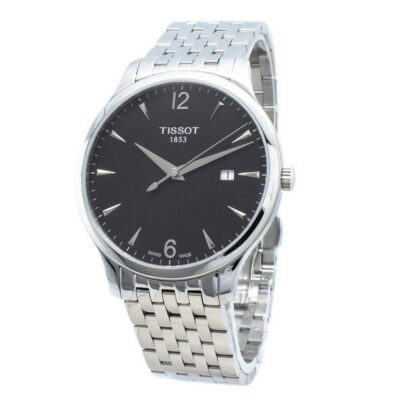 Tissot Tradition Men's 43mm Black Dial Watch (T063.610.11.057.00~)