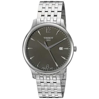 Tissot Tradition Men's 43mm Grey Dial Watch (T063.610.11.067.00)