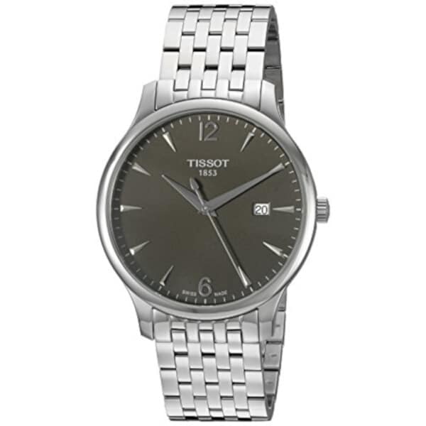 Tissot Tradition Men's 43mm Grey Dial Watch (T063.610.11.067.00) Tissot Tradition Men's 43mm Grey Dial Watch (T063.610.11.067.00)