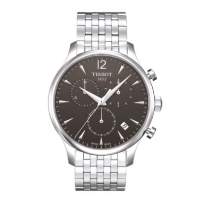 Tissot Tradition Chronograph Men's 42mm Grey Dial Watch (T063.617.11.067.00)