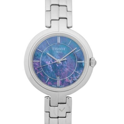 Tissot Women's 30mm Iridescent Blue Mother of Pearl Watch (T094.210.11.121.00)