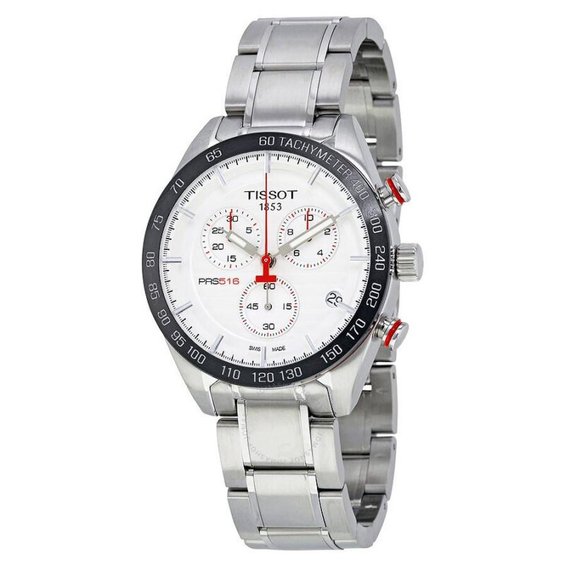 Tissot PRS516 Men's 42mm Chronograph Watch (T100.417.11.031.00)