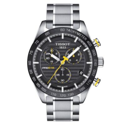 Tissot PRS516 Men's 42mm Chronograph Watch (T100.417.11.051.00)