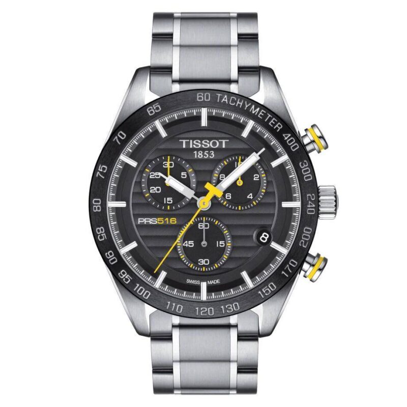 Tissot PRS516 Men's 42mm Chronograph Watch (T100.417.11.051.00)
