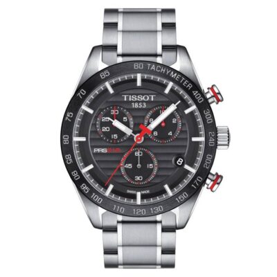 Tissot PRS516 Men's 42mm Chronograph Watch (T100.417.11.051.01)