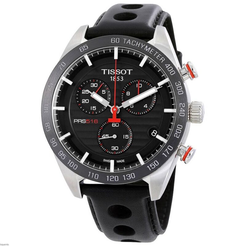 Tissot PRS516 Men's 42mm Chronograph Watch (T100.417.16.051.00)