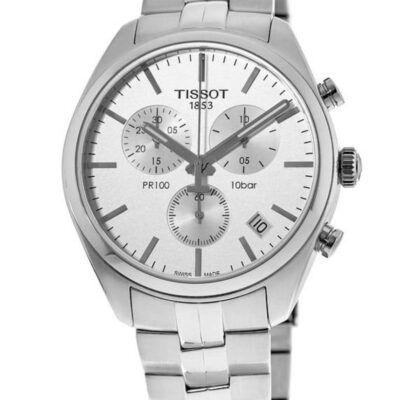 Tissot PR100 Men's 41mm Chronograph Watch (T101.417.11.031.00)