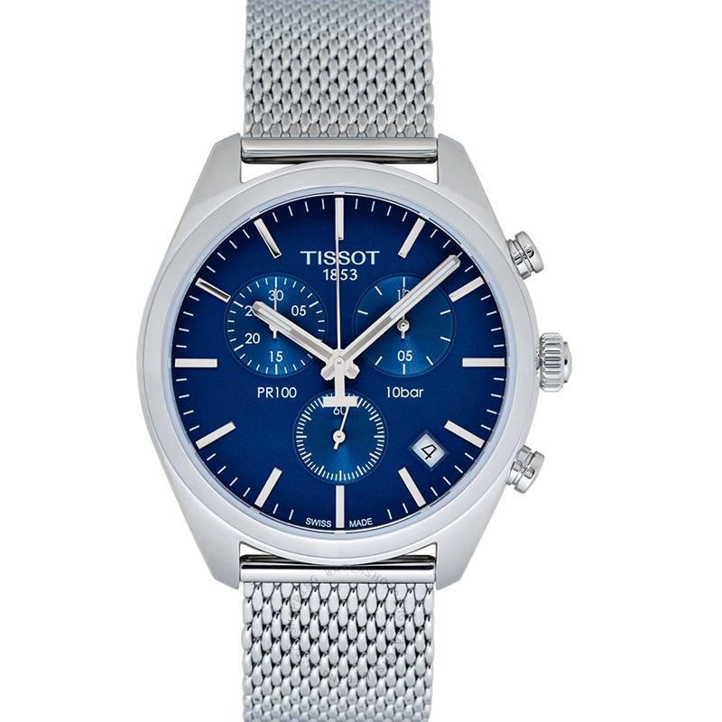 Tissot PR100 Men's 41mm Chronograph Watch (T101.417.11.041.00) Tissot PR100 Men's 41mm Chronograph Watch (T101.417.11.041.00)