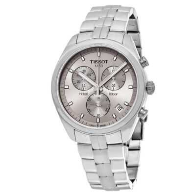 Tissot PR100 Men's 41mm Chronograph Watch (T101.417.11.071.00)