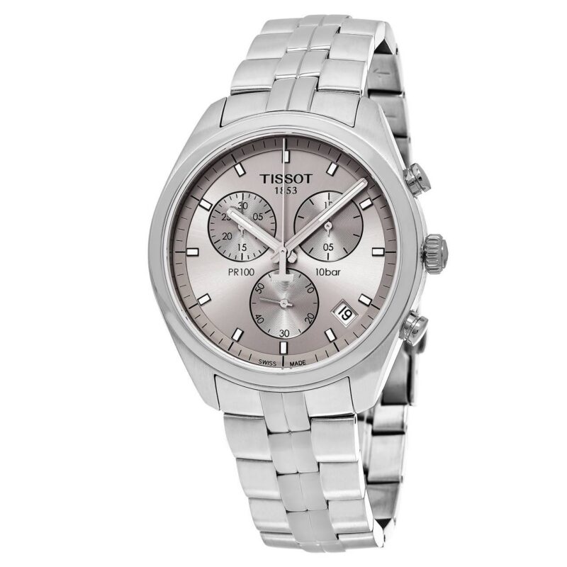 Tissot PR100 Men's 41mm Chronograph Watch (T101.417.11.071.00) Tissot PR100 Men's 41mm Chronograph Watch (T101.417.11.071.00)