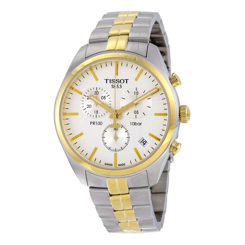 Tissot PR100 Men's 41mm Chronograph Watch (T101.417.22.031.00) Tissot PR100 Men's 41mm Chronograph Watch (T101.417.22.031.00)